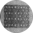 thumbnail image 1 of Ahgly Company Indoor Round Oriental Gray Traditional Area Rugs, 8' Round, 1 of 4