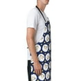 thumbnail image 3 of Naloa Cute Sheep With Star Apron Kitchen Aprons with Pockets for Women Men Chef, 3 of 8