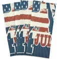 thumbnail image 5 of Independence Day USA Flag Tea Towels Set of 1 Statue of Liberty Kitchen Dish Cloth with Hanging Loop, 18"x28"Lint-Free Absorbent Towel for Kitchen Drying Wiping and Cleaning, 5 of 6