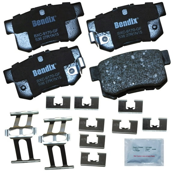 Disc Brake Pad Set Fits select: 2002-2004 HONDA CIVIC, 2002-2004 HONDA CR-V