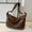 Brown, variant on XYRSRUW Vegan Leather Shoulder Handbag, Stylish Slouchy Tote, Foldable Purses for Women, Elegant Crossbody Bag
