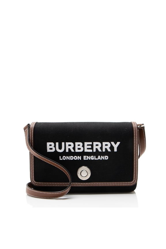 Pre-Owned Burberry Canvas New Hampshire Small Crossbody
