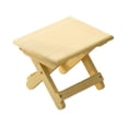 thumbnail image 1 of Taburete de madera plegable portátil que ahorra espacio para el hogar, el baño, la cocina, el jardín y el camping, 1 of 5