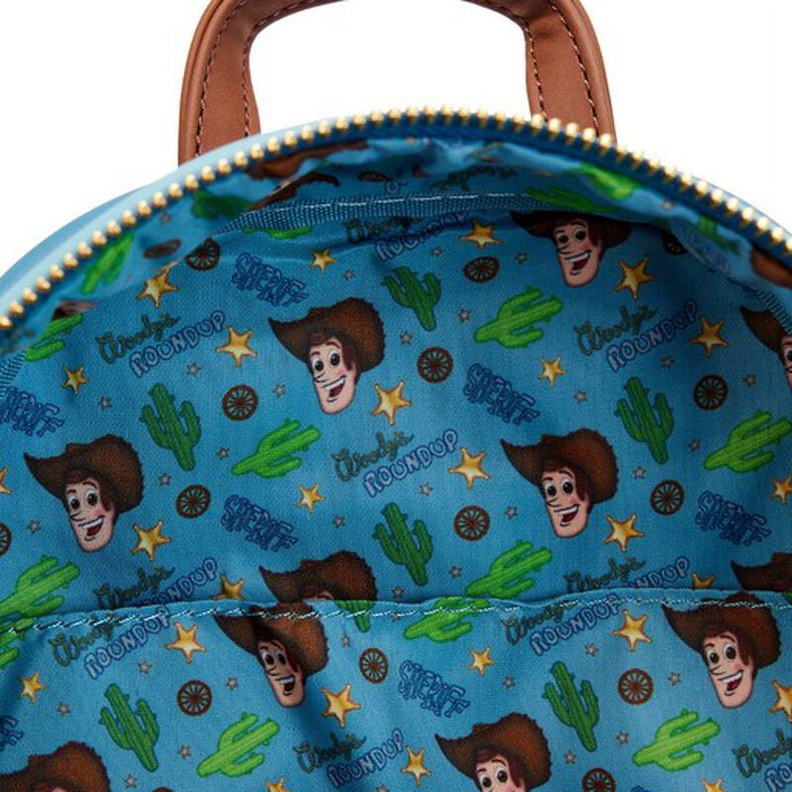 NEW LACC Exclusive - Toy Story Woody\'s Mini Backpack & Wallet set Loungefly Disney Pixar Toy Story Woody & Buzz Clouds Mini  main image 4
