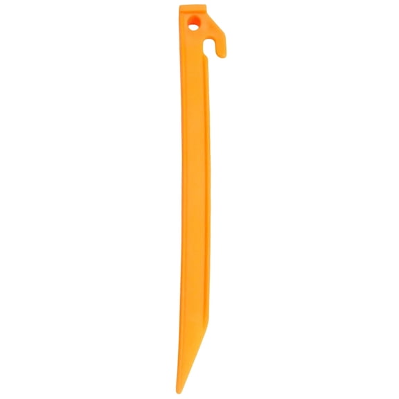 Mohdy Plastic Tent Stakes, 8.8 Inch Heavy Duty Ground Anchors, Durable Camping Pegs for Tents, Tarps, Canopies, and Garden Fencing, 24 Pack Yard Spikes for Outdoor Secure Anchoring
