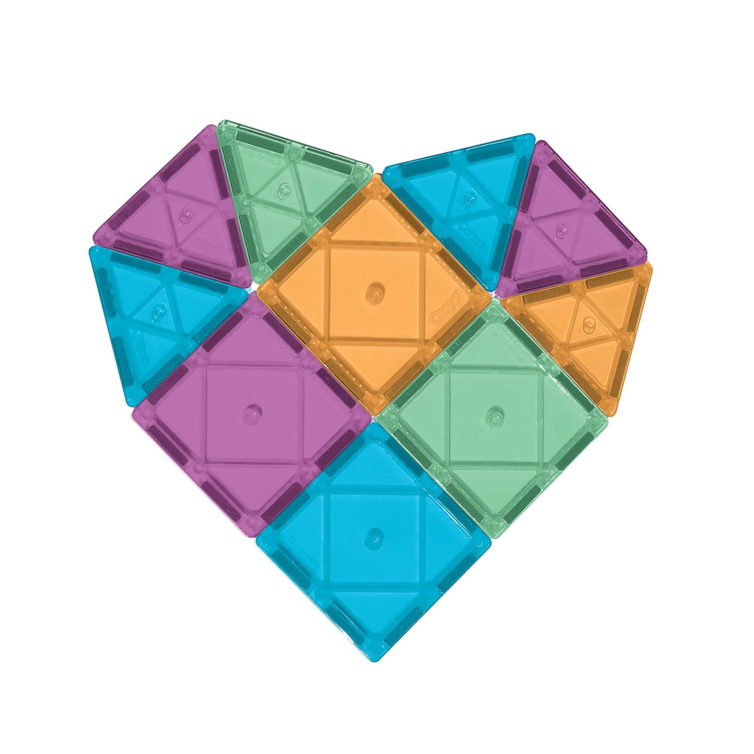 CreateOn Crayola Colors of Kindness Magnetic Tile 24-Piece Set