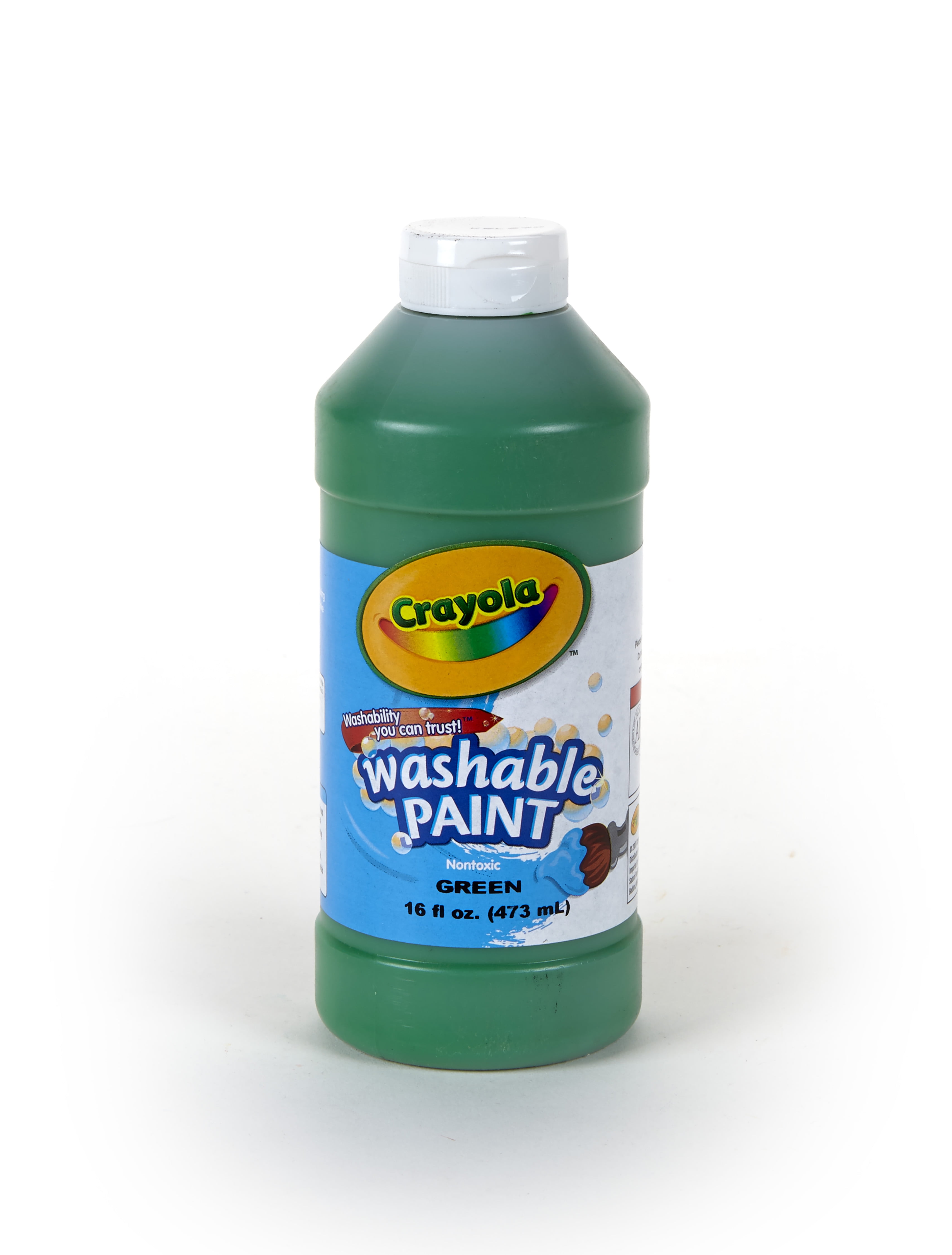 Crayola Washable Paint, 16 oz. Bottle, Green