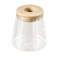thumbnail image 2 of WUJDF 1Pc Plants Propagation Station Separated Desktop Plant Terrarium with Wood Lid and Stand, Glass Planter Propagated Jars Propagation Vases for Indoor Home (Cute Style), 2 of 9