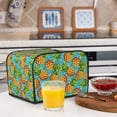 thumbnail image 6 of Gaeub Pineapple Print 4 Slice Toaster Cover,Bread Machine Cover,Dustproof Fingerprint Protectors and Greasy Protection Anti-sputtering, 6 of 7