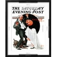 thumbnail image 5 of Art.com Halloween Saturday Evening Post Cover, October 23,1920 Giclee Print by Norman Rockwell, Black Frame Wall Art, 17" x 21", 5 of 5