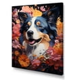thumbnail image 2 of Designart "Akita'S Enigmatic Aura" Animals Dog Canvas Art Print, 2 of 7