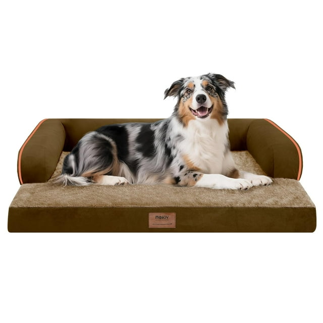 Cama ortopédica impermeable para perros MEKIY XL 97x64x17 cm