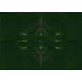 thumbnail image 1 of Ahgly Company Machine Washable Indoor Rectangle Transitional Deep Emerald Green Area Rugs, 8' x 10', 1 of 7