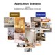 thumbnail image 4 of Inteprter Despertador LED Digital Wake Up Snooze Dormitorio electrónico Relojes de Decoración de espejo portátil con vibrador Decoración del hogar Inteprter HA061511-00B, 4 of 6
