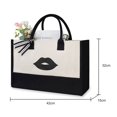 thumbnail image 2 of Fashion Shoulder Bag Hit Color Women Shopping Tote Handbags (Zebra Pattern), 2 of 6