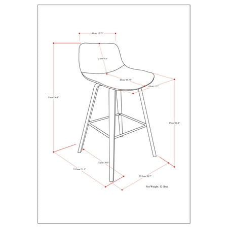 Simpli Home - Randolph Bentwood Counter Height Stool (Set of 2) - Dijon Yellow
