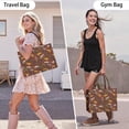 thumbnail image 6 of Large Capacity Tote Bag,Brown Cartoon Dinosaurs Fossils Pattern Handbag Fashion Luxury Tote Bag,15.7"x13"x 5.1" Inches,Laptop Compatible, 6 of 6