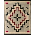 thumbnail image 1 of Ahgly Company Indoor Rectangle Abstract Dark Brown Southwestern Area Rugs, 5' x 7', 1 of 6