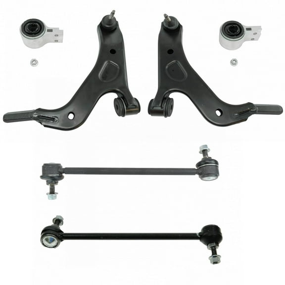 4 Piece Suspension Kit Front Control Arms w/ Ball Joints Sway Bar End Links New PSA64560 Fits select: 2008-2009 FORD TAURUS, 2008-2009 MERCURY SABLE