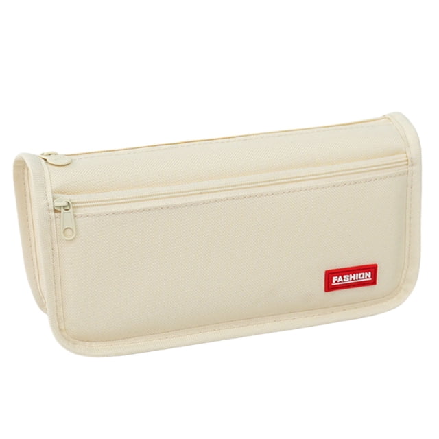 Estuche para lápices de gran capacidad, caja de papelería, color sólido, sentido avanzado de los estudiantes de primaria, estuche para lápices