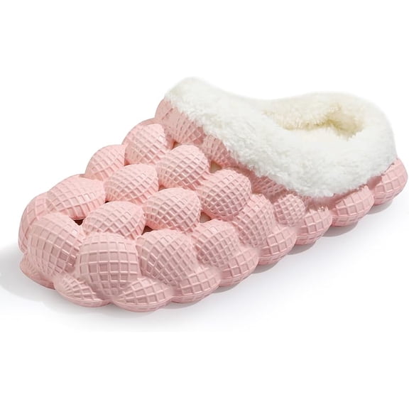 HOWILIM Bubble Slides, Slippers for Women Men Gym House Shower Bedroom Spa Massage Soft Non-slip Slippers, Unisex Shower Slide Shoes for Indoor Outdoor