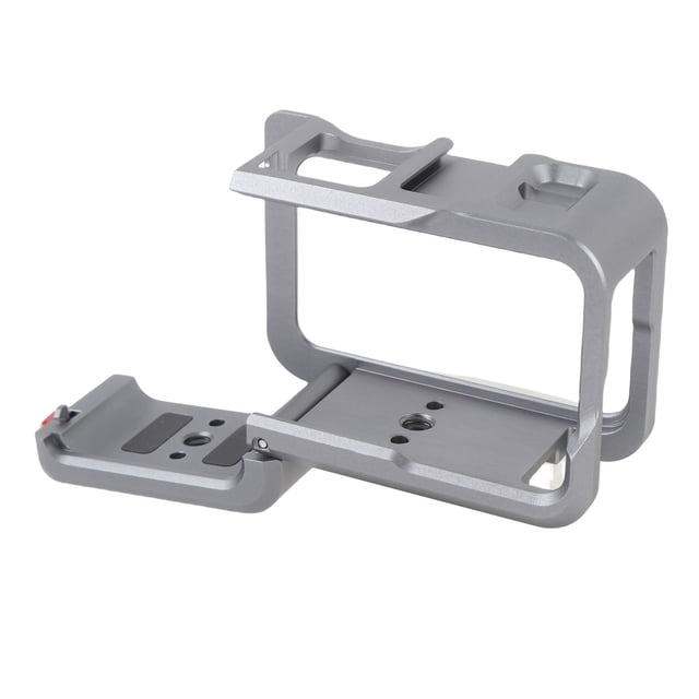 Action Camera Cage, Metal Action Camera Protective Frame Quick Release Magnetic Locating Hole for Action 5 Pro