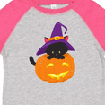 thumbnail image 4 of Inktastic Halloween Cat, Black Cat, Witch Hat, Pumpkin Boys or Girls Toddler T-Shirt, 4 of 5