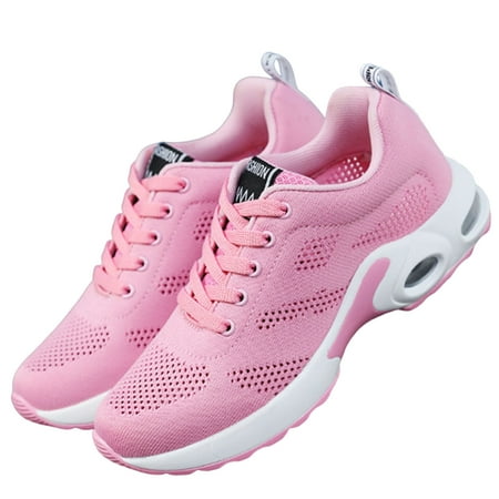 

Women Oversize Slip On Sneakers Comfortable without Grinding Feet Gift for Christmas Birthday New Year 35 1727-2 Dense Mesh Pink