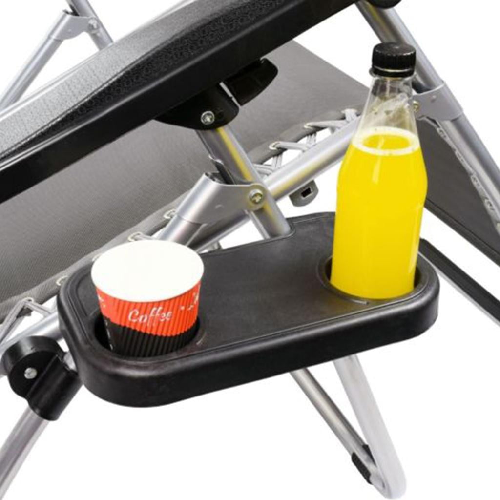 recliner Side Table Cup Holder Lounge Chair Tray Beverage Tray Folding