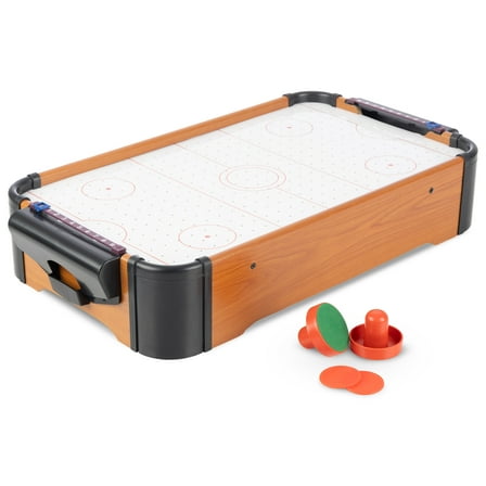 Hey Play 22-Inch Air Hockey Table Mini Arcade Game with 2 Paddles and Puck