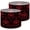 Color 2, variant on Linen Drum Lamp Shades Floral Arch Deep Red Gold Ornamental Design 13" x 13" x 10" Lampshade for Table Lamps Floor Lamps Lamp Shade Replacement Easy Assembly Required