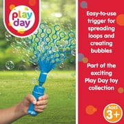 Play Day Bubble Fan Wand, 5.5 fl oz, Blue