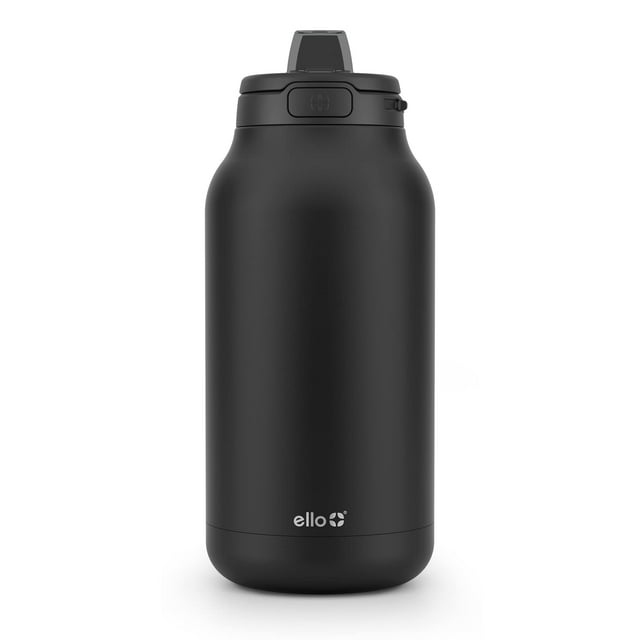 Botella de agua Ello Hydra de medio galón, 1.9 L, aislada al vacío