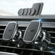 thumbnail image 1 of Soporte magnético para teléfono LISEN para ventilación de coche, paquete de 2 (negro), 1 of 9