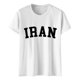 thumbnail image 1 of Camiseta de Manga Corta Impresa de Cuello Alto para las Mujeres, Tops de Cuello Redondo para las Mujeres Mezcla de Poliéster de Spandex de Uso Diario Casual, 1 of 5