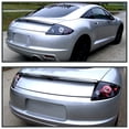 thumbnail image 2 of Spec-D Tuning Black Housing Clear Lens LED Tail Lights Compatible with 2006-2011 Mitsubishi Eclipse, Left + Right Pair Assembly, 2 of 7