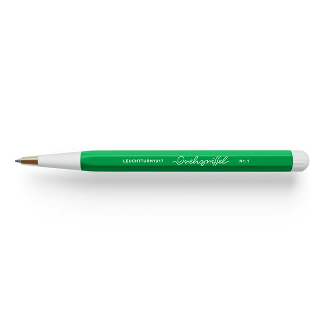 Bolígrafo LEUCHTTURM1917 No.1 de Latón y Aluminio con Tinta Azul