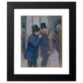 thumbnail image 2 of Edgar Degas 15x18 Black Modern Framed Museum Art Print Titled - Portraits at the Stock Exchange (ca. 1878-79), 2 of 5