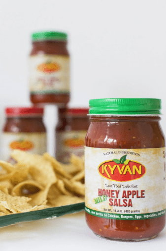 Kyvan Honey Apple Mild Salsa, 16.3 oz