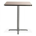 thumbnail image 2 of National Public Seating NPS® Café Table, 36" Square, X Base, 42" Height, Particleboard Core/T-Mold, 2 of 3