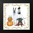 thumbnail image 2 of Popp, Grace 12x12 Black Modern Framed Museum Art Print Titled - Howloween II, 2 of 5