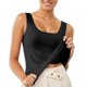 thumbnail image 1 of Camiseta larga sin mangas para mujer: talla grande, escote en V, espalda descubierta, estilo deportivo, camiseta elegante informal para el verano, 1 of 4
