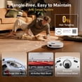 thumbnail image 6 of Roborock Qrevo series S Pro SE Robot Vacuum and Mop, 18,000Pa Suction, Multifunctional Dock with 167℉ Mop Self-Cleaning, Smart Obstacle Avoidance, Anti-Tangle Brush, Liftable Spinning Mop, 6 of 10