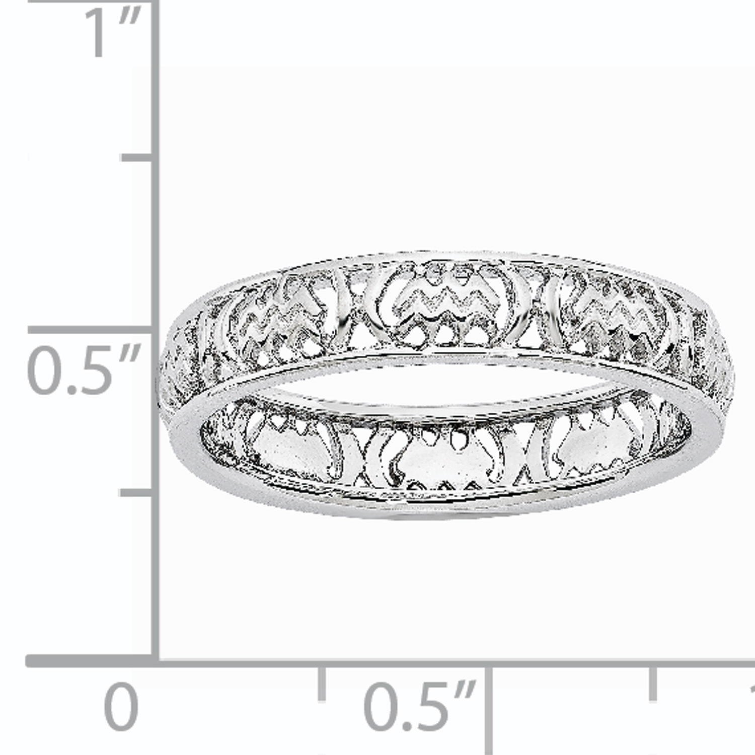 Sterling Silver Aquarius Zodiac Ring