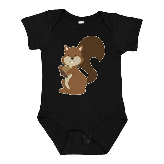 Inktastic Squirrel Boys or Girls Baby Bodysuit