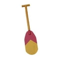 thumbnail image 5 of QccHieUs Children Paddle Prop Canoe Paddle Colorful Comfortable Lightweight Wood Boat Oar Red Yellow, 5 of 9