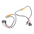 thumbnail image 1 of LED Resistor Decoder, Easy Setup Turn Signal Bulb Harness Resistor Adapter 50W 6Ohm Enduring Stable Connection Heatproof  for Fog Lights, 1 of 7