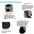 thumbnail image 5 of Dog Shoes Breathable Dog Boots,Puppy Paw Protector with Reflective Strips and Waterproof Anti-Slip Sole, Outdoor Pet Booties, 5 of 7