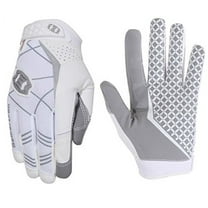Seibertron Pro 3.0 Elite Ultra-Stick Sports Receiver Glove Football Gloves Youth and Adult (White, XS)