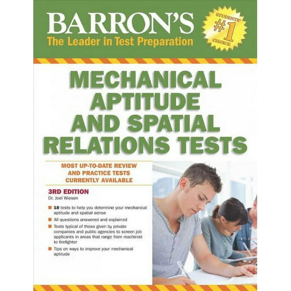 Pre-Owned Mechanical Aptitude and Spatial Relations Test (Paperback 9781438005706) by Joel Wiesen